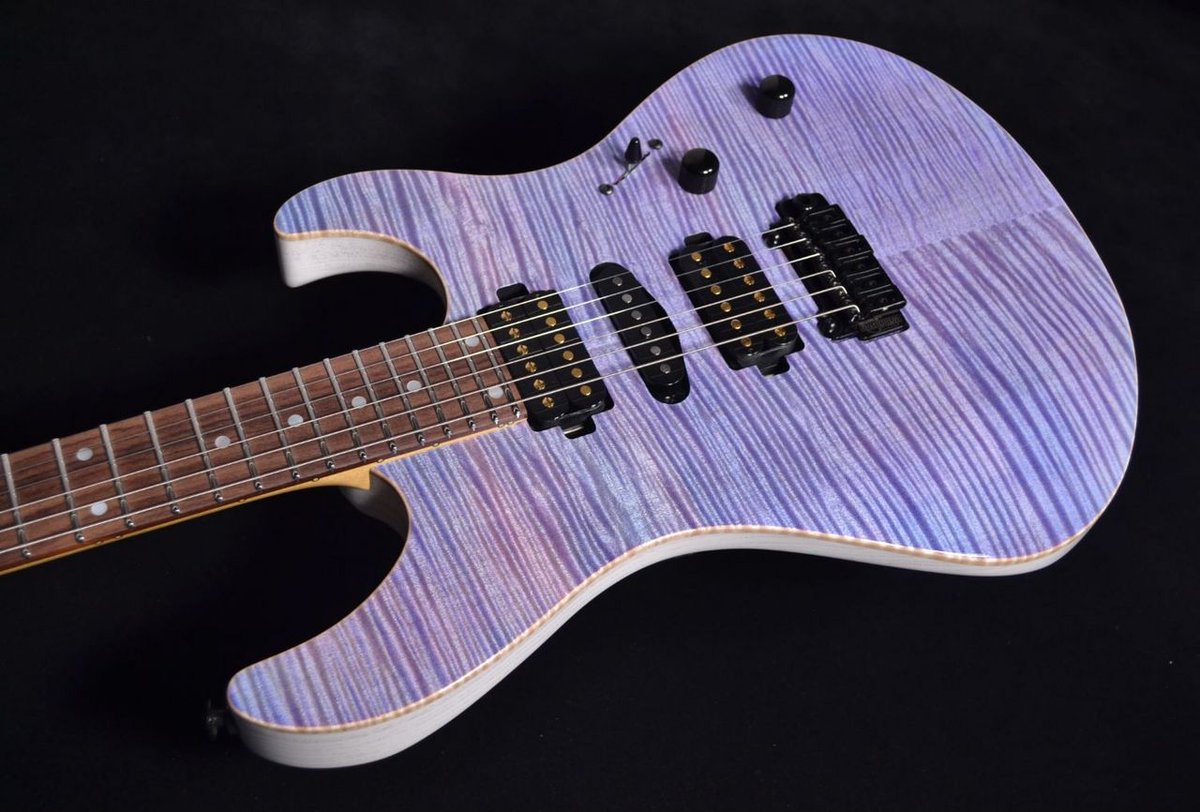 shima_hachioji's tweet photo. 【In Stock】

Black Smoker『FUTURA-S Limited 5A Flame Sycamore Top Ash Body HSH』

シカモアって美しいですね。
カラーリングが本当に素敵、もちろんサウンドも。是非。

https://t.co/COQzBEajYw https://t.co/yX1itV45KV