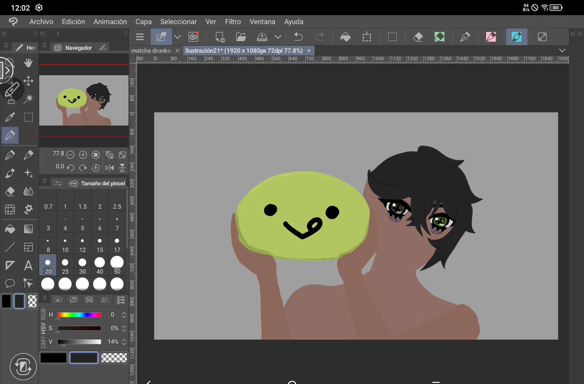 96matchavt's tweet photo. Estoy intentando pintar un nuevo banner para mi pagina de Vgen, de momento ahi voy por la mitad.
P.d: debo decir que este experimento de pintar directamente en vez de hacer lineart y etc, me esta gustando mucho ✨👀

#wip #drawing #vgen https://t.co/XjzRon1Y6E
