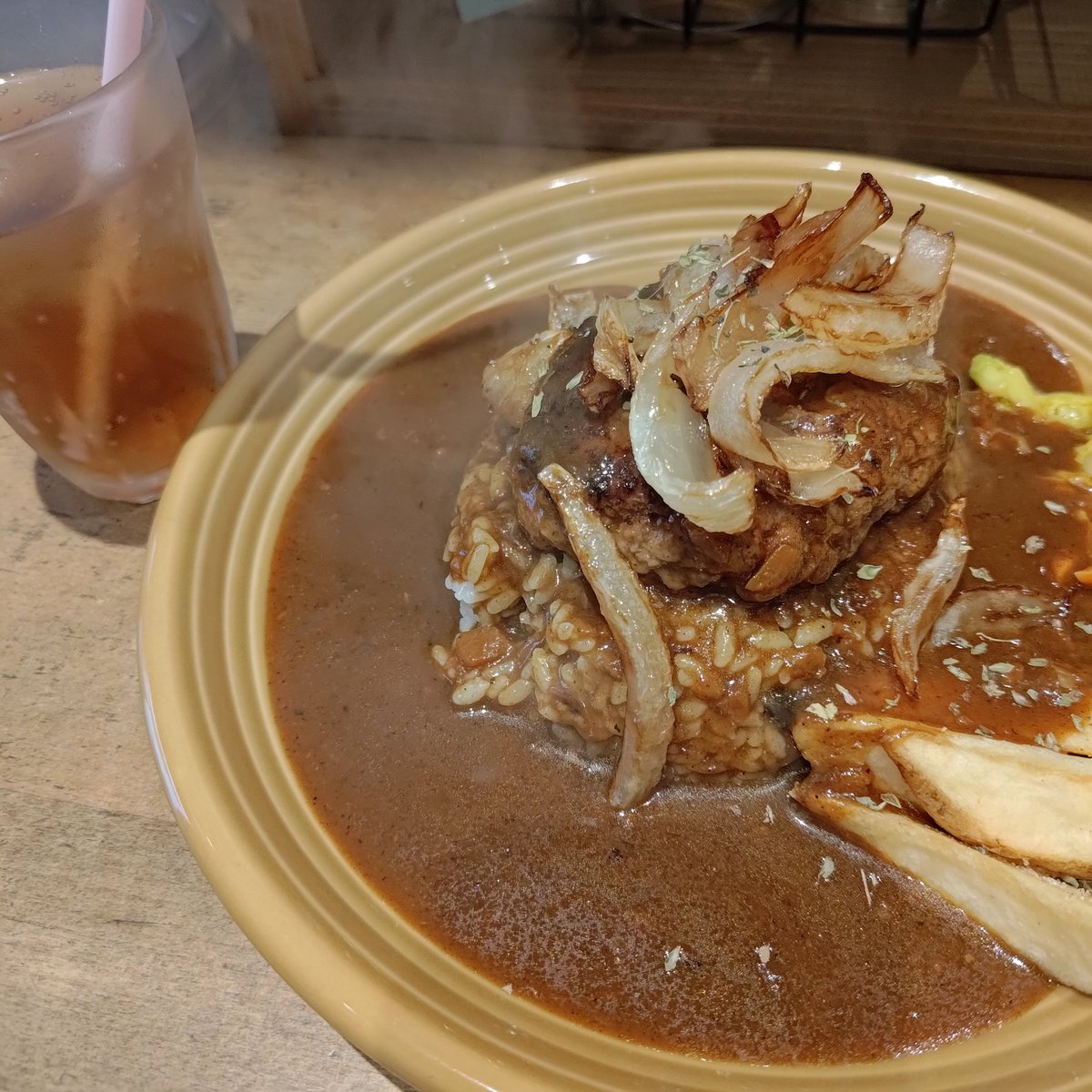 steeldora02's tweet photo. 鉄龍ランチ(カレー) https://t.co/VcXR4eI8q7