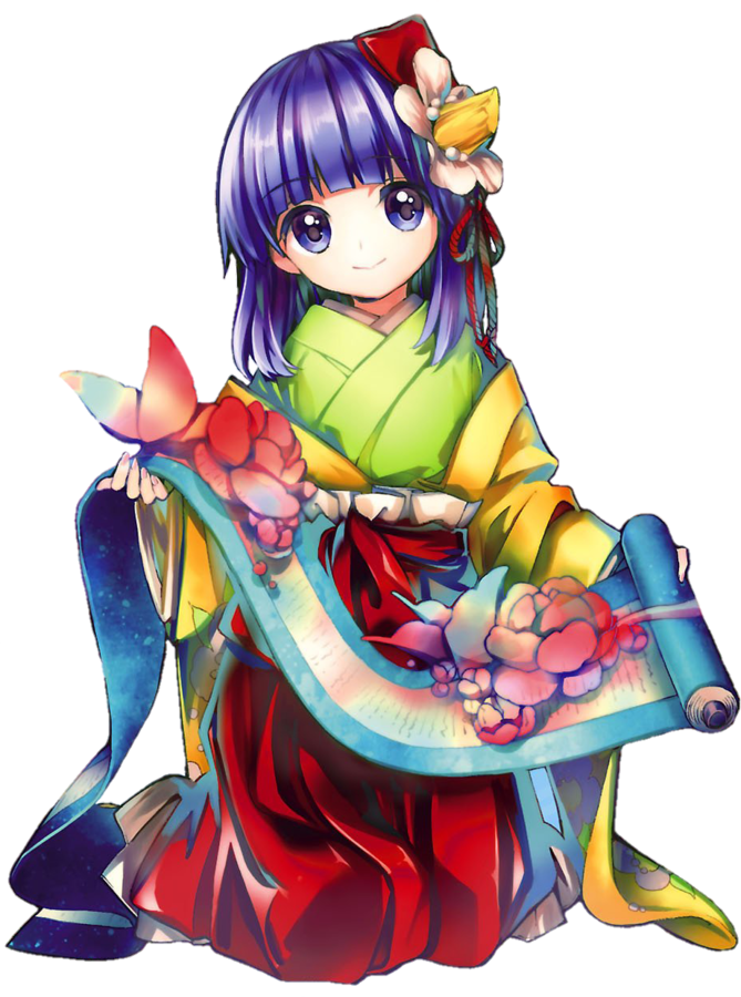 dailytouhous's tweet photo. The Touhou of the day is: Hieda no Akyuu! https://t.co/qq0vfTlRht