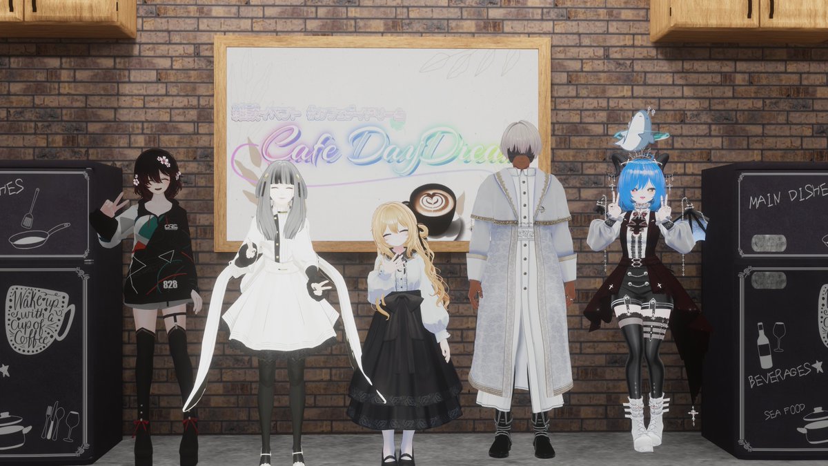 VRC_CafeDayDre's tweet photo. 先日はCafe DayDreamへお越し下さりありがとうございました。
本日は10席ご用意しておりますので、是非みなさん遊びに来てくださいね！
#カフェデイドリーム https://t.co/dZHDrgQ4e2