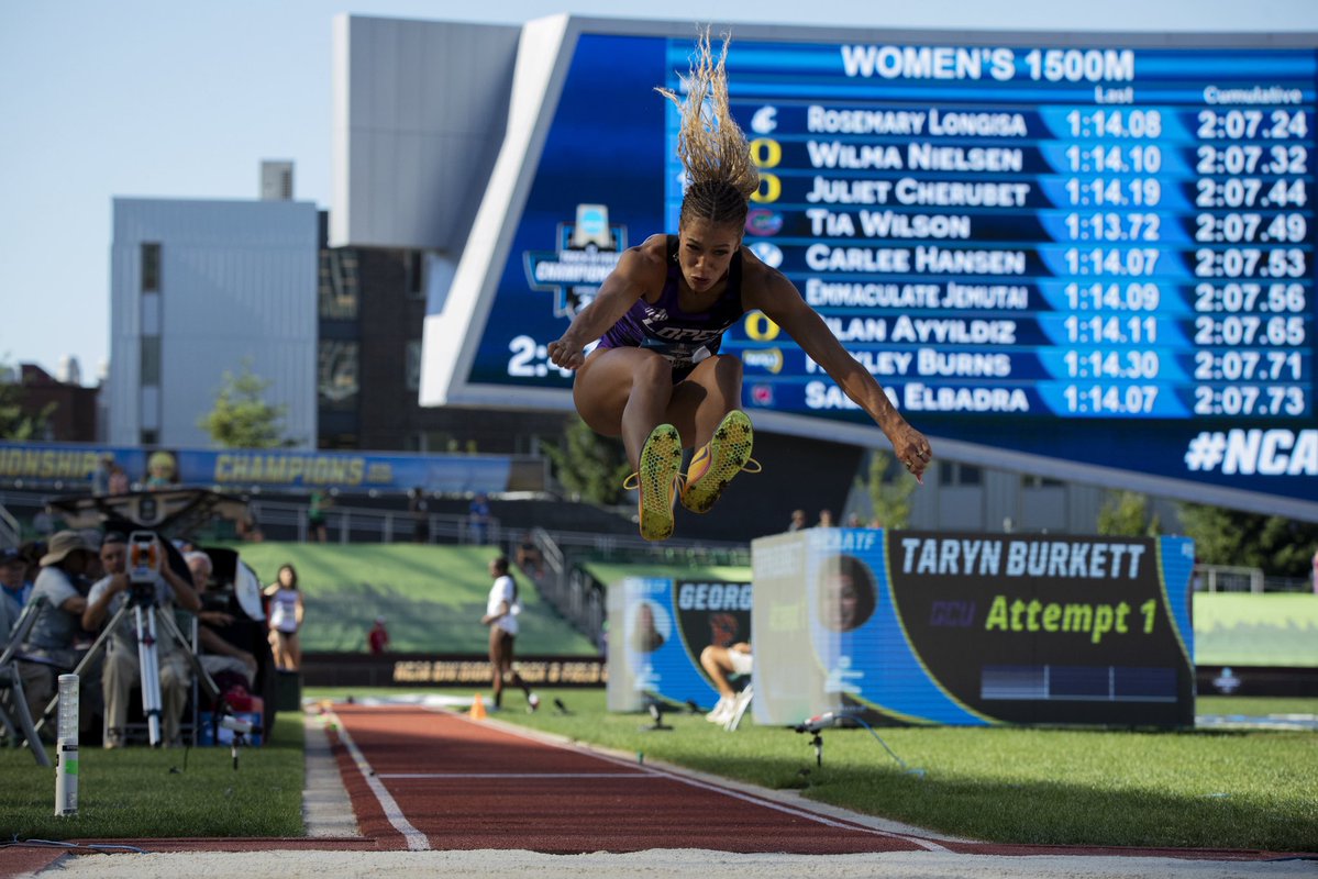 GCU_TrackXC's tweet photo. An outstanding season for @tarynashlye 🤘👏💜

Taryn’s incredible 2025-26 comes to a close at Nationals. https://t.co/WnZNINbna9