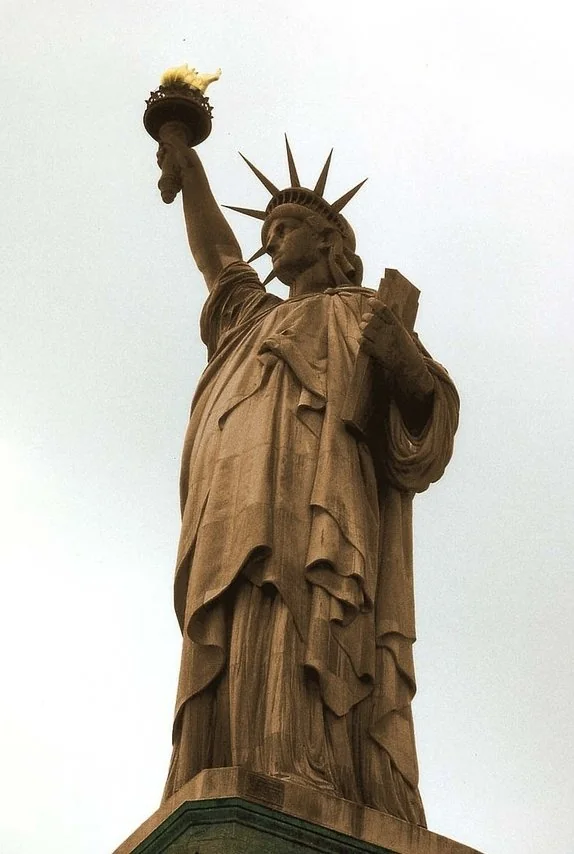 BloodyPikachuuu's tweet photo. BREAKING NEWS: Under Zohran Mamdani, the Statue of Liberty has begun to revert back to its original brown color

Is there no miracle he can't perform? https://t.co/xRLUI9PqFI