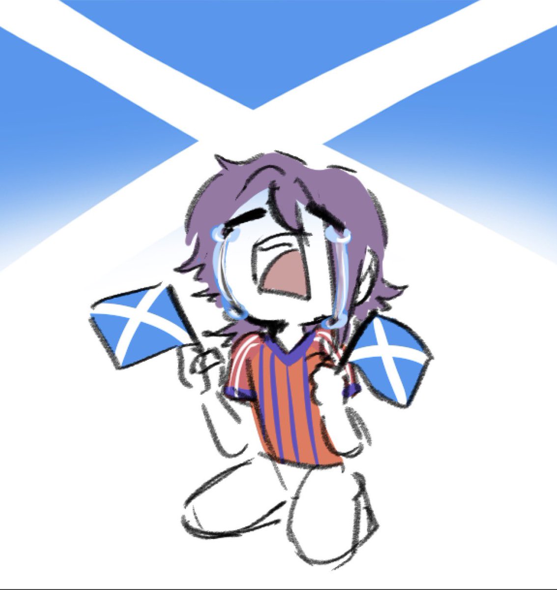 tsukaruiism's tweet photo. how the scotland results have me feeling. I don't even like football https://t.co/oT7Fe0Tvn2