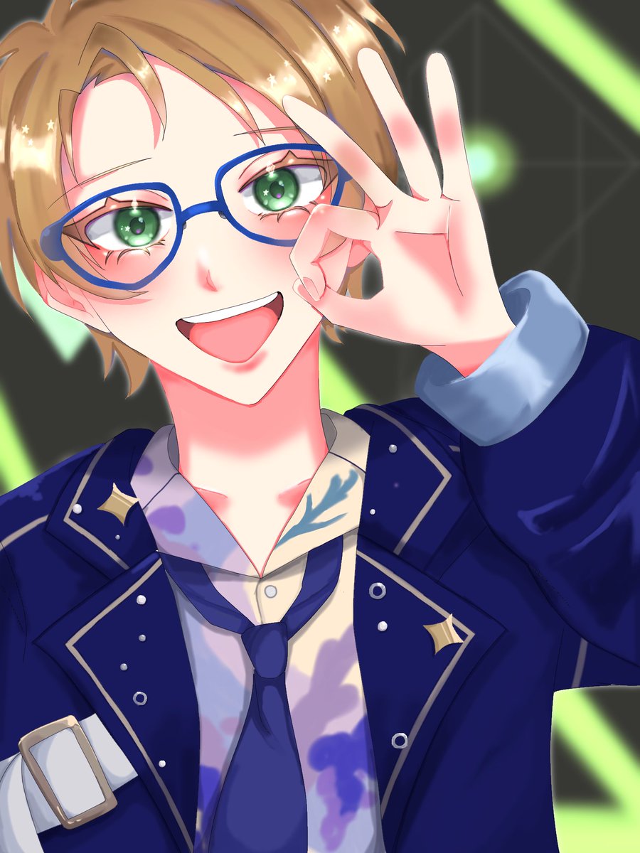 bigluvmkt's tweet photo. 遊木真くん(過去絵) https://t.co/aYSAV2l14M