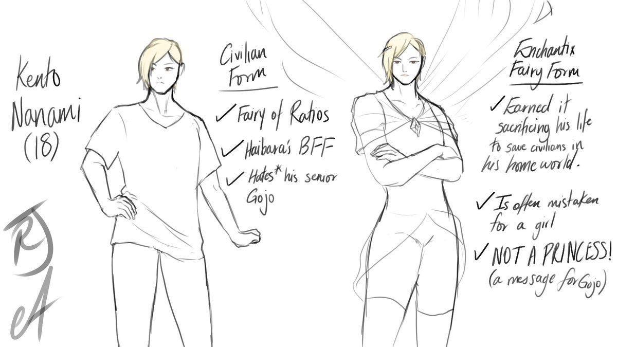 dorkdrawsthings's tweet photo. @targaryengojo 
I'm done! 
Sorry I took so long, a lot is currently going on for me irl but here you go. 😅 
I hope you like my love for Winx Club and JJK. 
#gonana #jjk #winx https://t.co/wKZ4QvnkFR