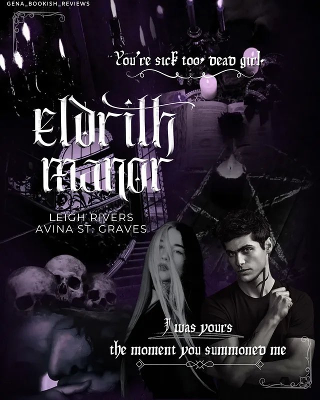 16CHARLEC's tweet photo. ➳ Eldrith Manor — Leigh Rivers, Avina St. Graves

c: gena_bookish_reviews https://t.co/oCTUzc3kzC