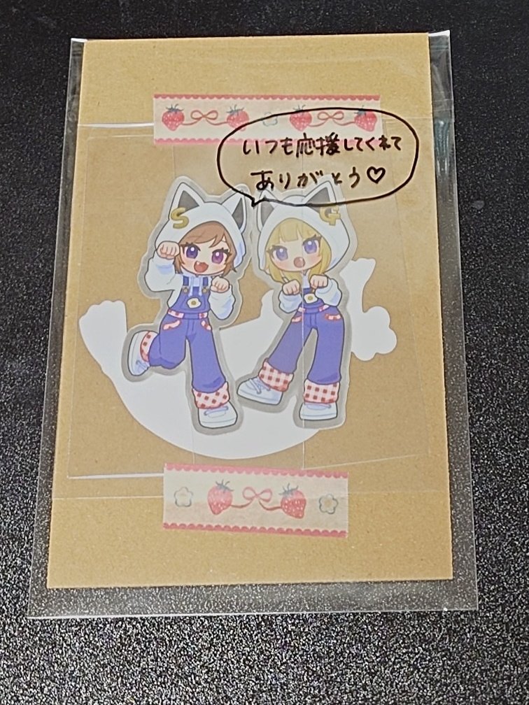 DiCE_watch's tweet photo. ステッカー届いてた！おバイクに貼るかな　#さくりぶ https://t.co/d81zJKyMfh