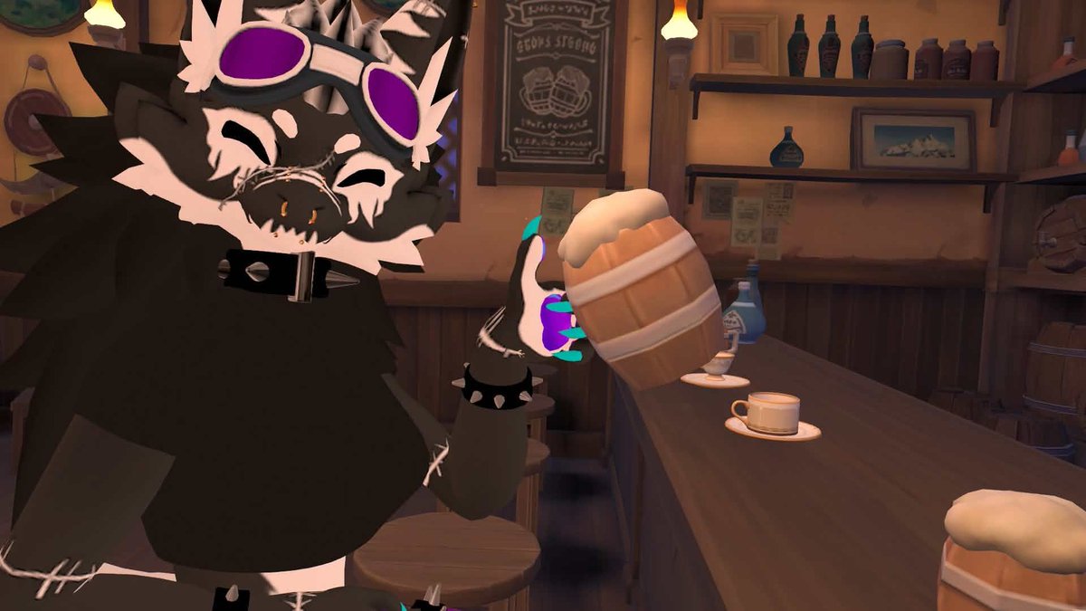 undeadsphinx's tweet photo. Hi! I’m Sphinx (aka Zippy)! 

I’m new to VR. I hope to post more content soon. I’ll be getting my pc sometime in July💜🖤💜 https://t.co/IwCveTb1S6