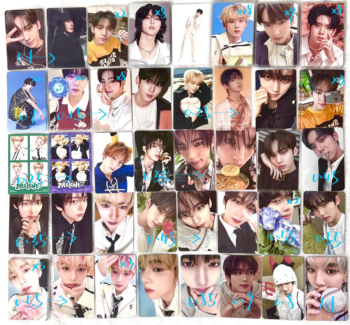 hoonjay23's tweet photo. WTS ZEROBASEONE AND2BLE 포카 양도
shipping0.2
ZEROBASEONE ZB1 AND2BLE sell pc photocard sealed sell 판매 포카 포토카드
#ZEROBASEONE  #ZB1  #AND2BLE  #앤더블  #제로베이스원  #성한빈 #김지웅 #장하오 #석매튜 #김태래 #리키 #김규빈 #박건욱 #한유진 
DM or kkt
https://t.co/GFdSuGe6ji https://t.co/qB2MqANAuD