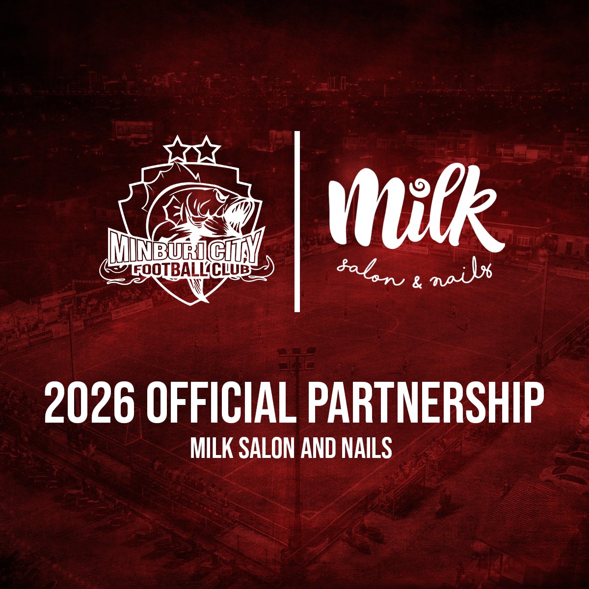 minburicityfc's tweet photo. Minburi City FC x Milk Salon &amp; Nails

​สโมสรมีนบุรีซิตี้มีความยินดีเป็นอย่างยิ่งที่จะประกาศความร่วมมืออย่างเป็นทางการร่วมกับ Milk Salon &amp; Nails บริการออกแบบทรงผมและทำเล็บระดับพรีเมียมสำหรับคุณหนู ตลอดปี 2026 นี้! 💇‍♂️💅✨

#ตัดผมเด็ก #ตัดผมเด็กเล็ก #มีนบุรี #บอลไทย #ฟุตบอลไทย https://t.co/gsYeDidXPu