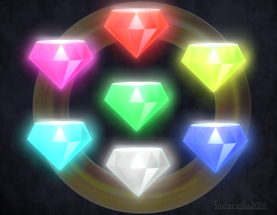 Chaos Emerald カオスエメラルド 7035 1枚 10 Días Faltan 10 Días para el Aniversario 35 y mientras aquí está