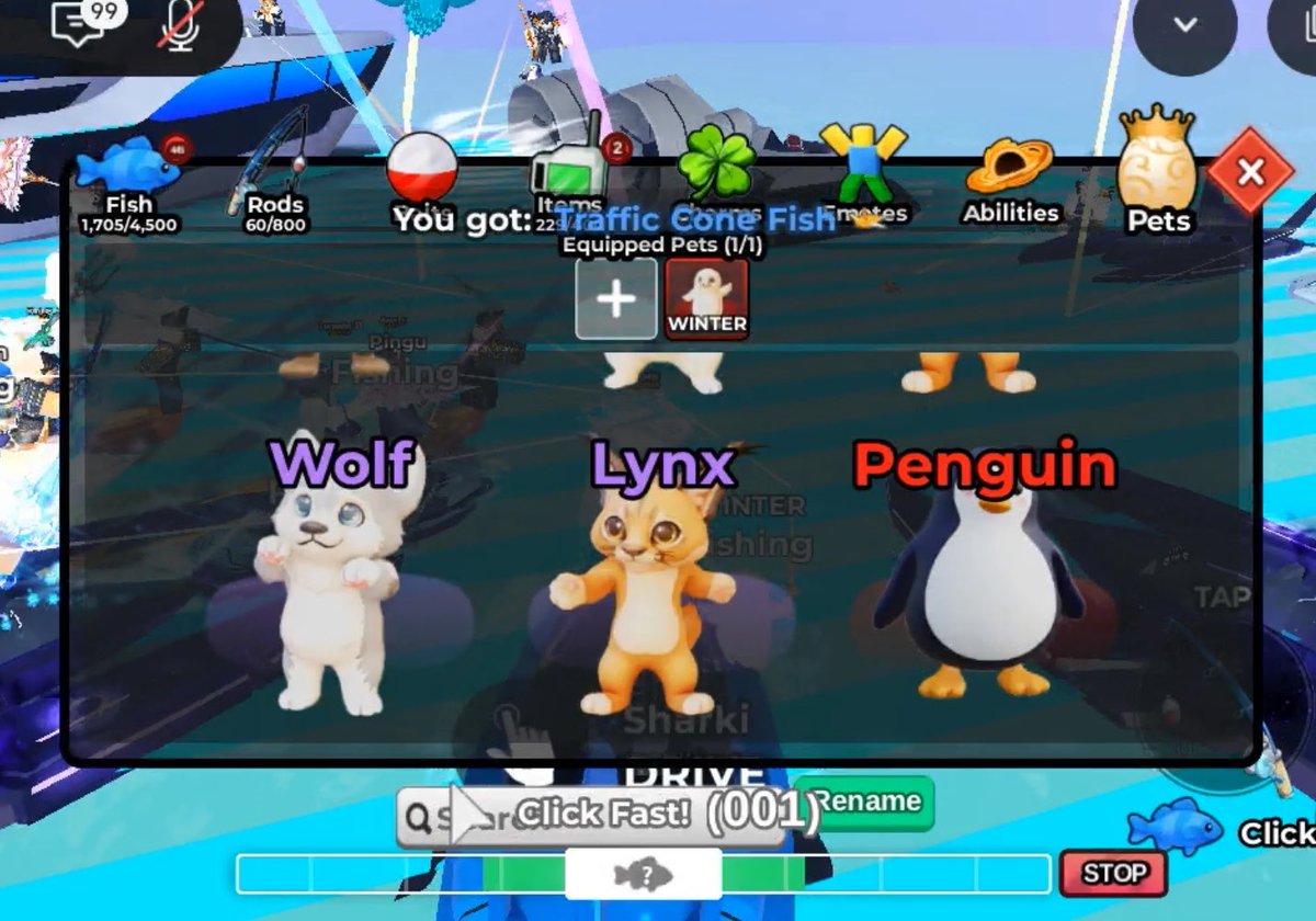 iloafieus's tweet photo. — wts pet fish it
@ penguin 35k
@ wolf 7k
@ lynx (2) 5k
@ ferret 2k

avail qris https://t.co/HtiBy1YEf3