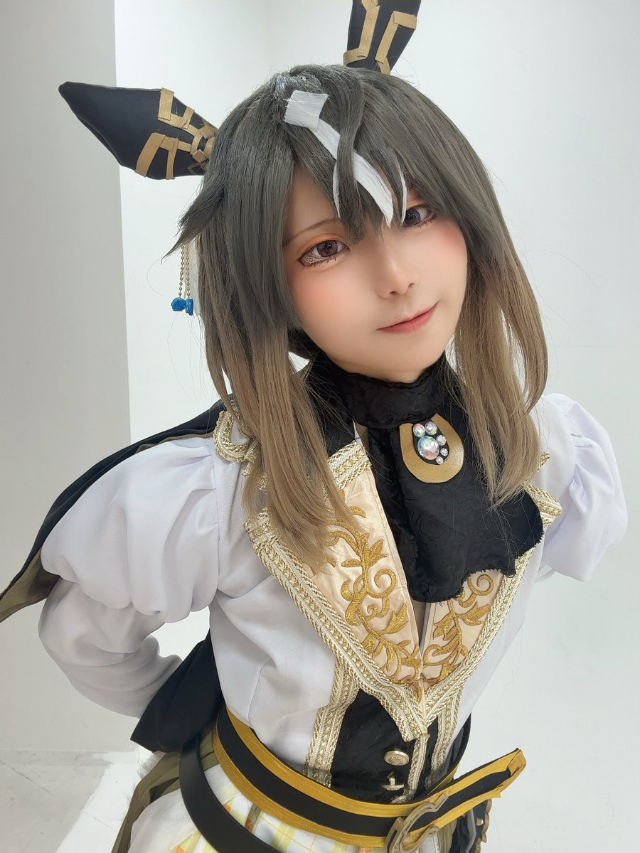 irohautkt_cos's tweet photo. 本日宝塚記念！
キラキラ6th衣装のステゴ🐴🥽

Umamusume/ StayGold https://t.co/Lttl5ouc9F