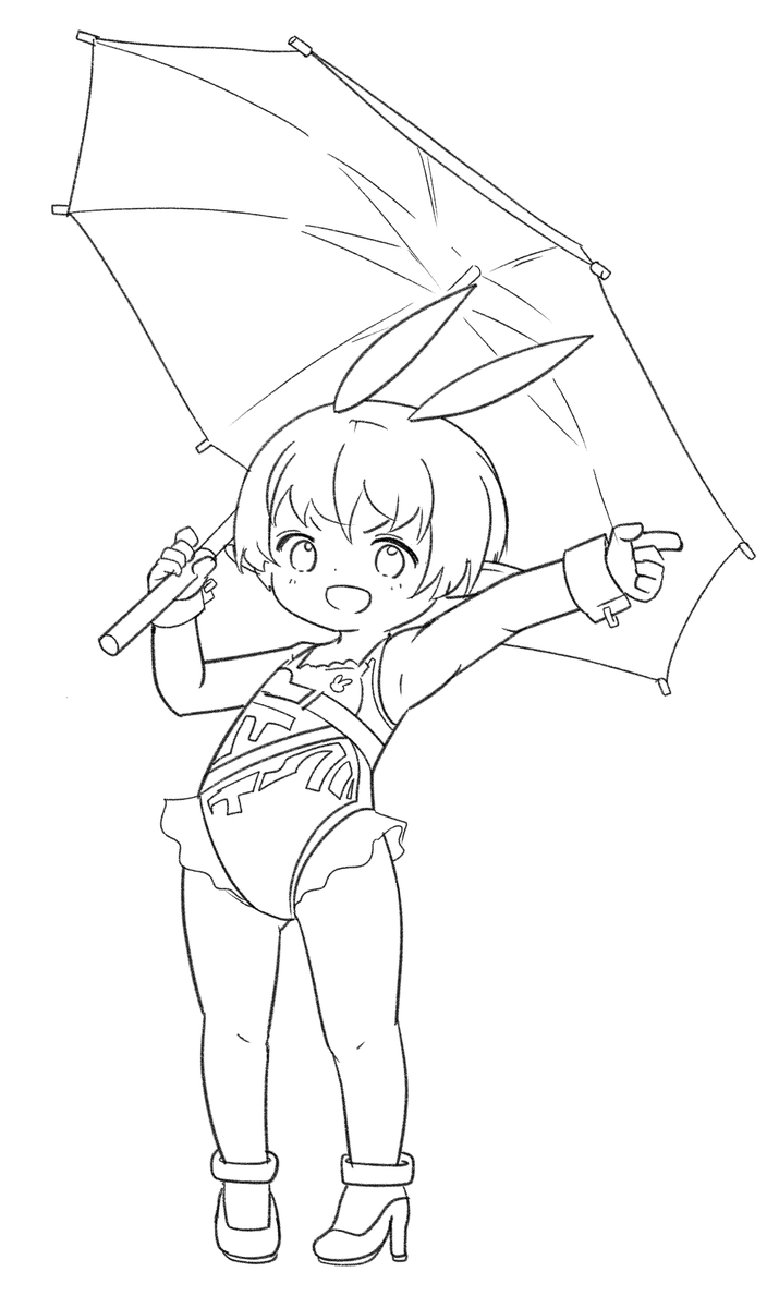 Shelldy_h's tweet photo. ル・マン生中継見つつお絵描きしてたら14時間ぐらい経過しました。息抜きに落書きシェルディーさんです https://t.co/caYZu93OCN