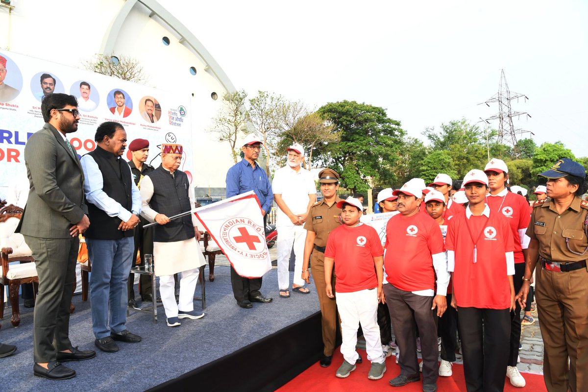 Save Numc Rally 🩸🚩 On the occasion of World Blood Donor Day, Hon'ble Governor of ...