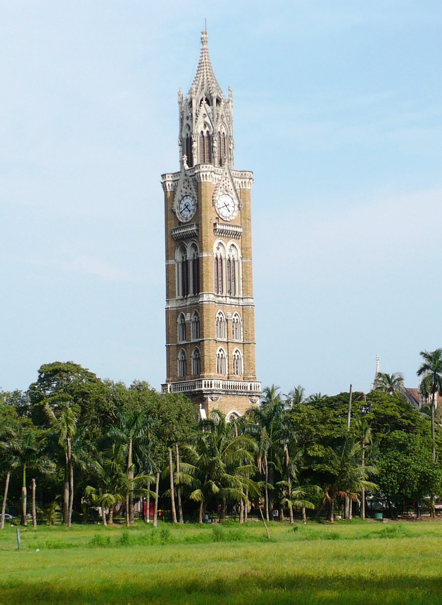 vajrayudha11's tweet photo. Among other things Mumbai stock exchange and Rajabai clock tower are legacy of a Gujju Jain Baniya. Let’s remove them as first step towards dejainification of Mumbai. https://t.co/UEGZ7yosJa