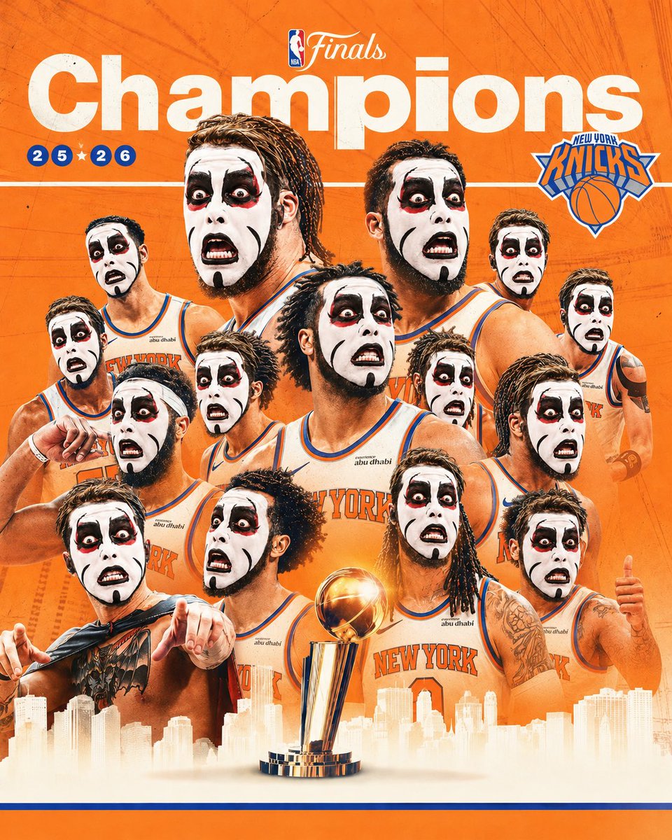 yo_Goose's tweet photo. Congratulationhausen @DanhausenAD @nyknicks @WWE @NBA https://t.co/yp0cE1v8OH