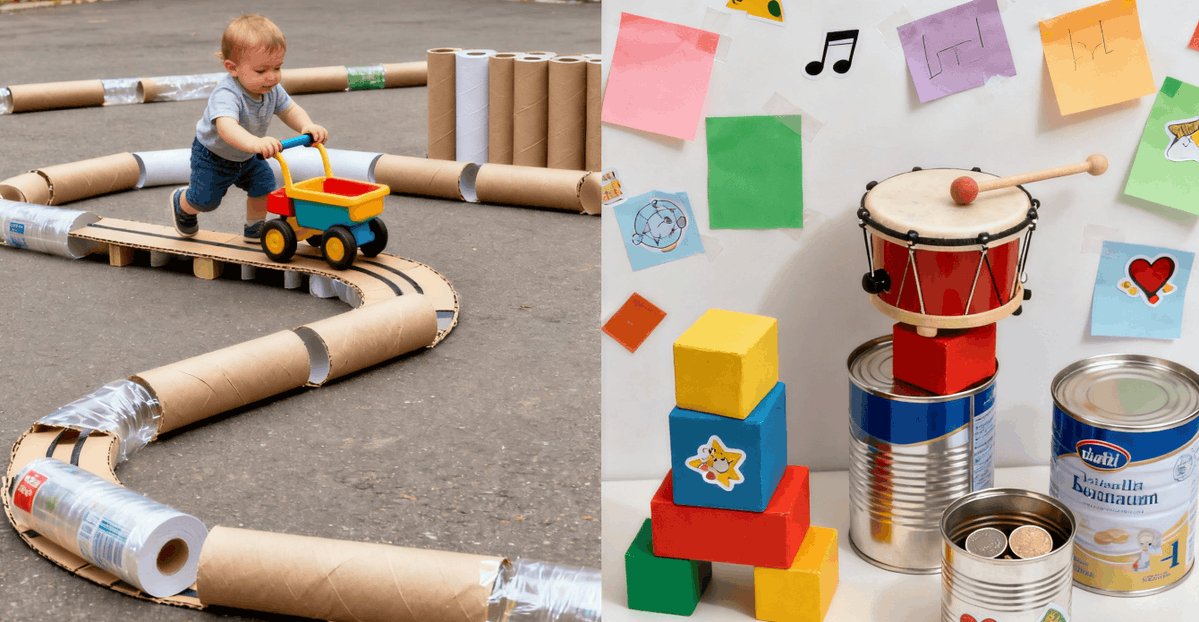 bnstrach's tweet photo. "Building a block tower with my little buddy  – best part is when it topples and we laugh louder! #FamilyFun #ParentingWin"， https://t.co/DY6SNjEFvv