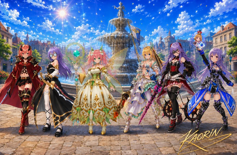hamu_hei426's tweet photo. 思い出、自キャラ愛　(*◍＞◡＜◍)。✧♡
#ファンタジーアース https://t.co/XajFWhNfa5