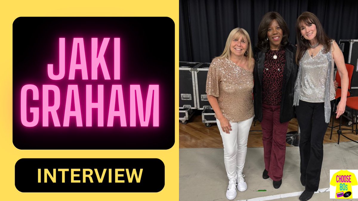 choose80s's tweet photo. What a lovely, down-to-earth and friendly woman Jaki Graham is. It was the first time we’d met Jaki when we interviewed her at 80s Classical on Thursday at  Birmingham Symphony Hall. Here’s our chat ➡️ https://t.co/dgG5ipEq2I

For 80s Classical tickets -  https://t.co/JPteup9DuL https://t.co/42Hp7sTY03