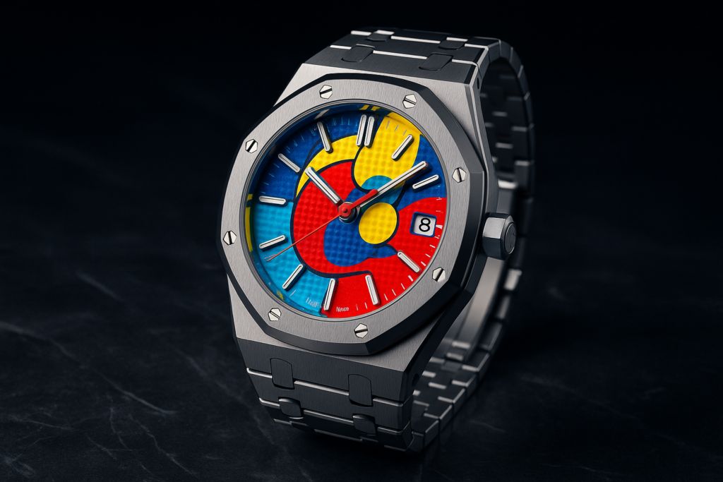 TheCurrencyA's tweet photo. Audemars Piguet × Wong Ping: When Royal Oak Met Web3 Digital Art - https://t.co/leAooQRbD6 - #cryptowatch #cryptocurrency #luxurywatch #nft #web3 https://t.co/t30Tm9mHgN