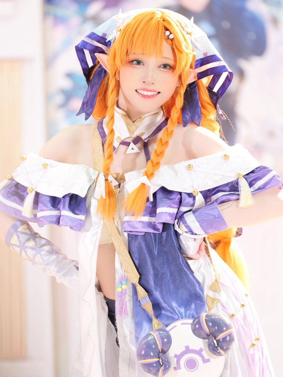 FairyTale_maze's tweet photo. ◎ 鳴潮 / シグリカ
cos : えい梨さん ( @kaorokuri )
at 鳴潮 2nd Anniversary Fes.(2026/5/31)

表情含めたポーズ一つで世話焼きなところが伝わってくるの好き…

#鳴潮
#めいちょう2周年
#WutheringWaves https://t.co/ap1KCPGdKg