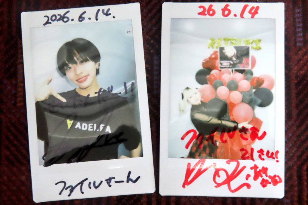 ferio_cvt's tweet photo. #ADELFA
#羽波梨月 さん∀生誕祭💫
#idoled
『おめでとう』を伝えに初チェキ
裏では悩んだりって
あるんだな〜って💭
表の明るい姿が魅力的✨️
#LURE 好きなので
涼ちゃんとのコラボ高まる〜🙌 https://t.co/66N5NlCmLc