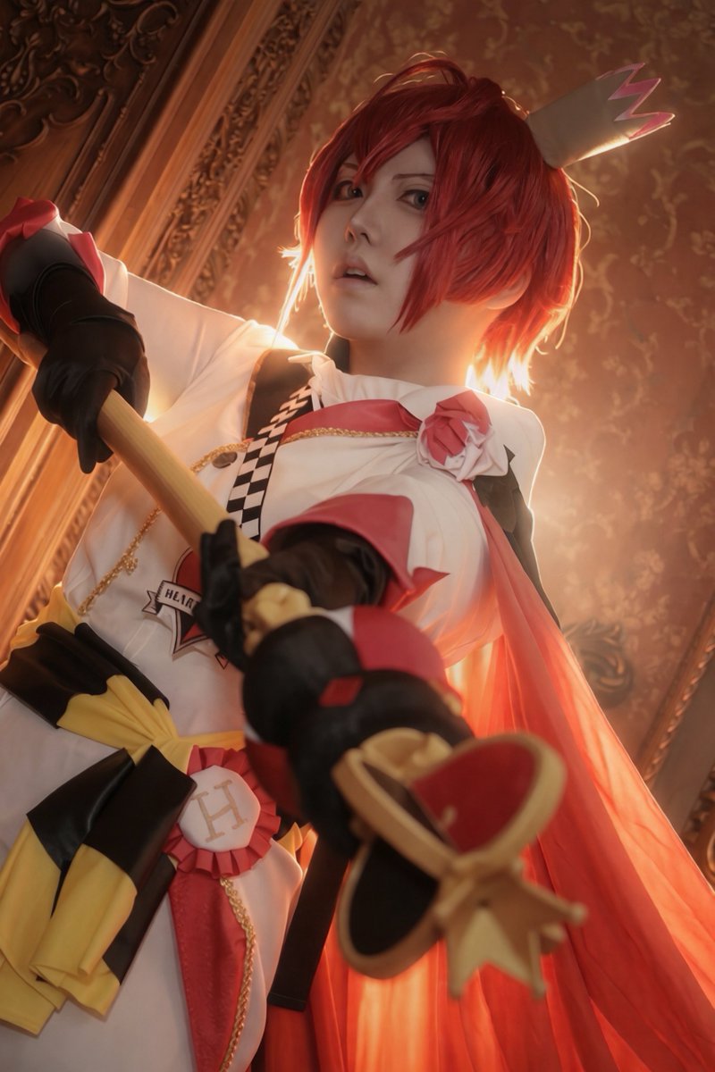 eiru1216's tweet photo. cos . twst 
リドル・ローズハート
.

　　おわかりだね？
──────────

.
.

photo：@palsy00 さん
#WelcomeTotheTwistedParty https://t.co/RxhM3AO0LS