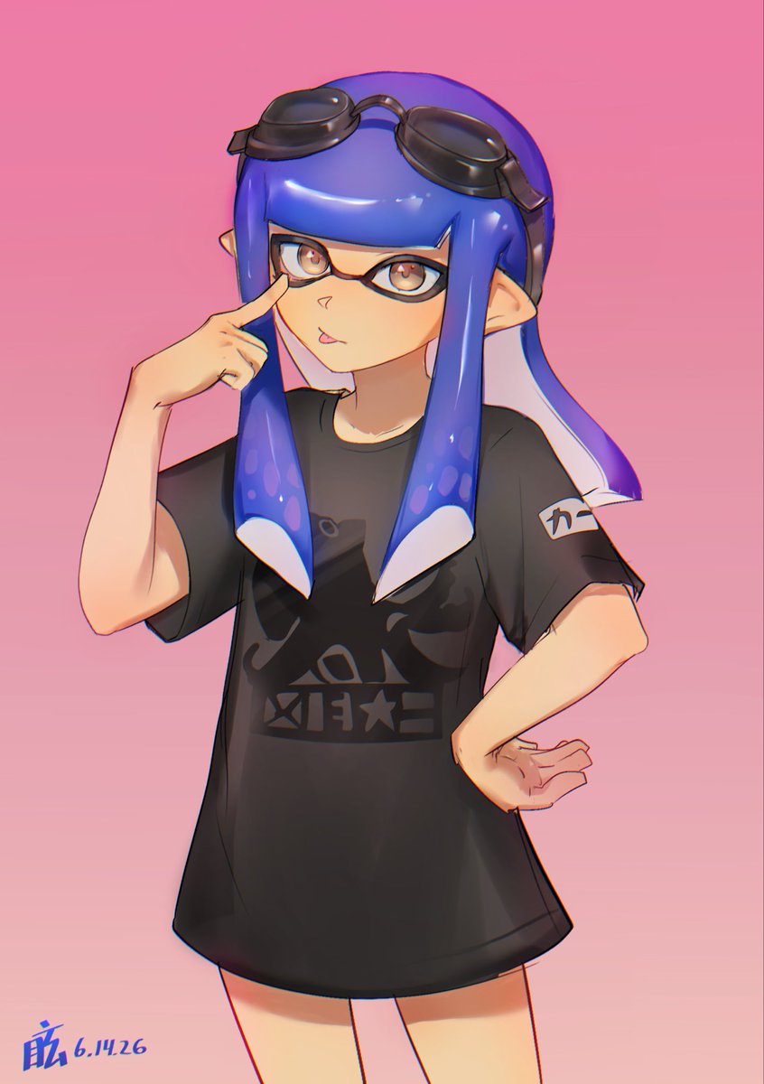 daze_illust's tweet photo. :P

#doodle #splatoon https://t.co/QlOZgwKAyt