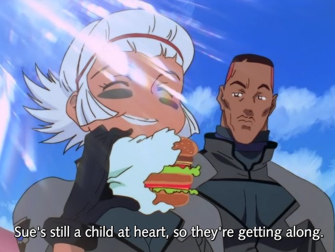 Sinoc229's tweet photo. watching Argento Soma
It takes place primarily in America (a chunk of it in Montana even) and the animators understand our culture perfectly. https://t.co/75JPKG1VNx