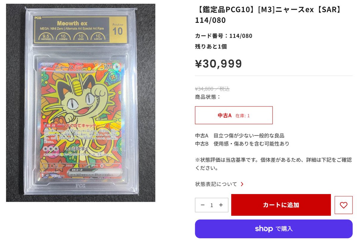 PSA 10 カオスTCG SP 紅の姉妹衛士 サイン イーニャ・シェスチナ