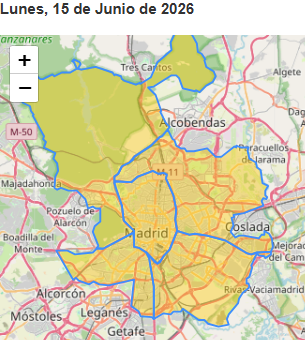 airedemadrid's tweet photo. Mañana, lunes, se prevé que la #calidaddelaire será regular 🙄 en todas las zonas de la ciudad de Madrid 👉https://t.co/0Ag1oG1Pb1 https://t.co/moO7Fw6MYa