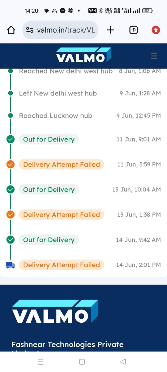_sDheerendra's tweet photo. @meesho_support I have already shared all the relevant details here on dm and your customer representative but as I said there's a fraud by your side. How do you explain this cheat and fraud.
I'm available all day at my home, my family is available, but it is showing the customer is unreachable. https://t.co/TGbQGuYeSx