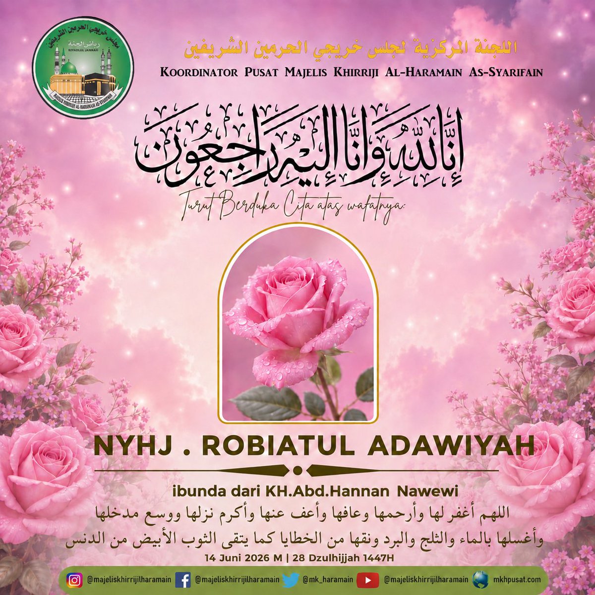 mk_haramain's tweet photo. #majeliskhirrijilharamain 
KOORDINATOR PUSAT | https://t.co/rwdPXpVcXA