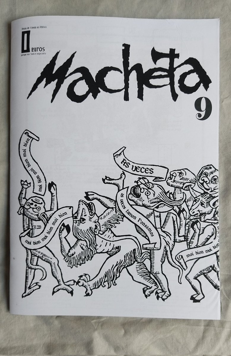 HuhuAAC's tweet photo. . @HuhuAAC reiteramos a nosa repulsa contra o xenocidio perpetrado polo estado de Israel e o sionismo internacional contra o pobo palestino.
Dende Macheta 9 e ata o que está por vir, a nosa condea expresa ecoa.
#Sárria #Macheta #fanzine #TST1 #TrienalSarria https://t.co/5GFmuKJnYV