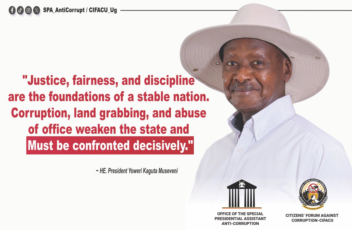 CITIZENS FORUM AGAINST CORRUPTION -UGANDA (CIFACU) tweet media