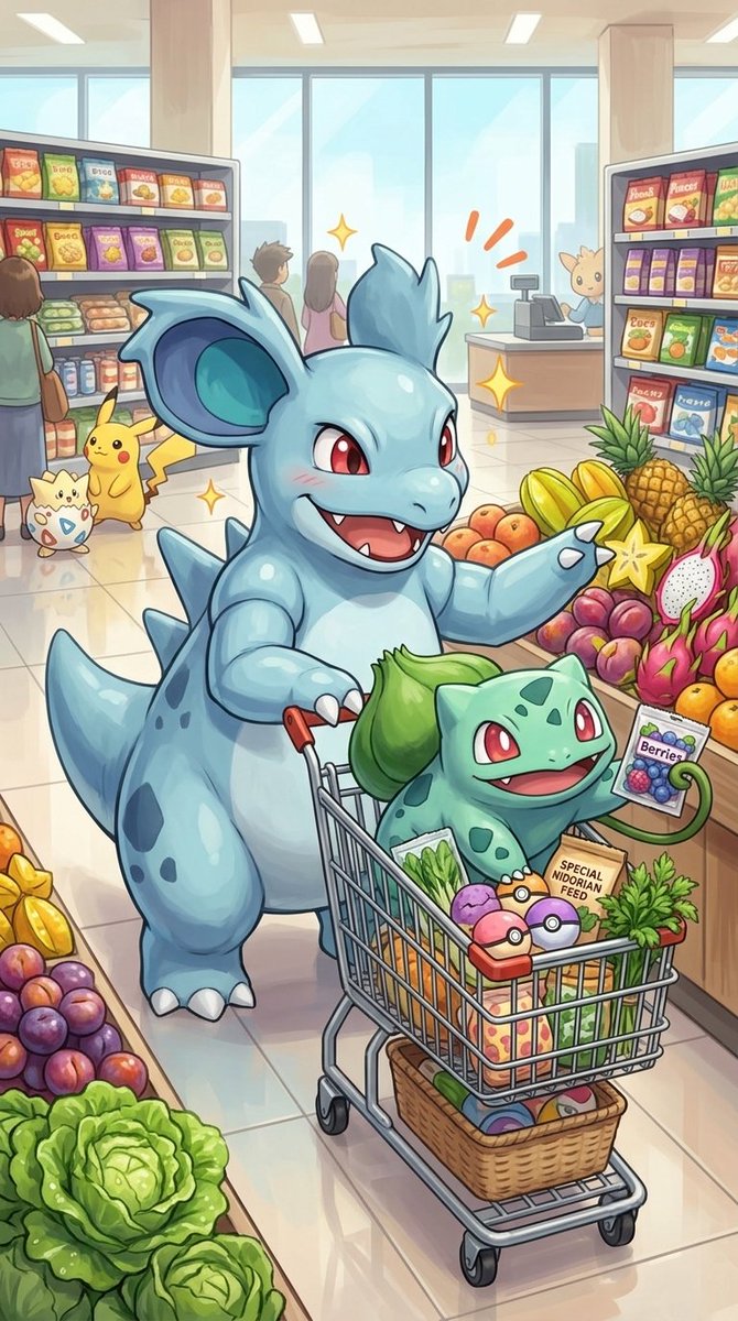 fparuko's tweet photo. お買い物っ♪
お買い物っ♪
　
#ニドリーナ #Nidorina #フシギダネ https://t.co/suZwykxo57