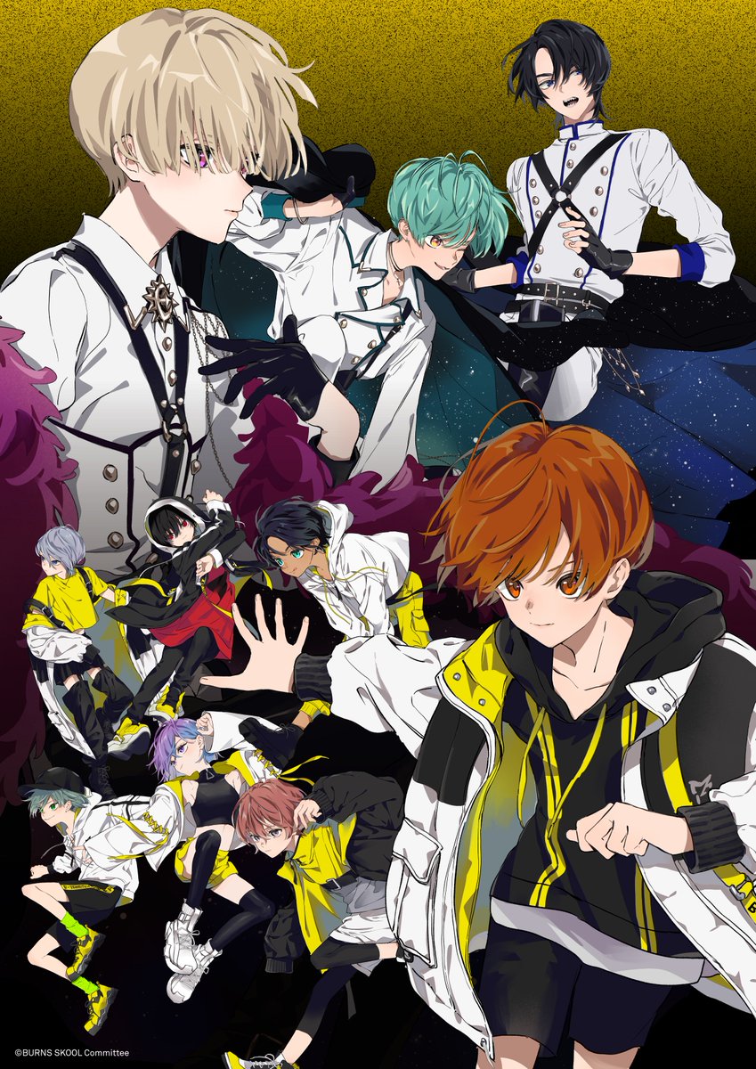 burns_skool's tweet photo. ⚡️ #バンスク5周年 記念イラスト公開 ②⚡️

コミカライズを手掛ける
キキマドカ先生（ @kikimadoka_）より、
お祝いイラストとコメントをいただきました！🎁

#バンスク https://t.co/o0w6iRcX3q