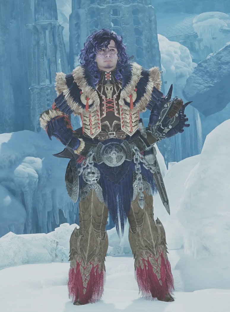CaptainDisco404's tweet photo. did a mini photoshoot with my hunter in a new gammoth inspired outfit. i think it turned out pretty well! https://t.co/lDKFFBsCVF