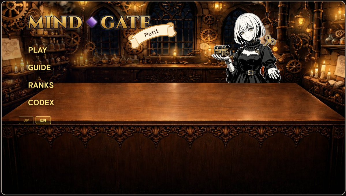 MindGate_dev's tweet photo. Also in the works: MIND◆GATE petit — a bite-sized score attack spin-off 🎮 https://t.co/kum1qv8bQu