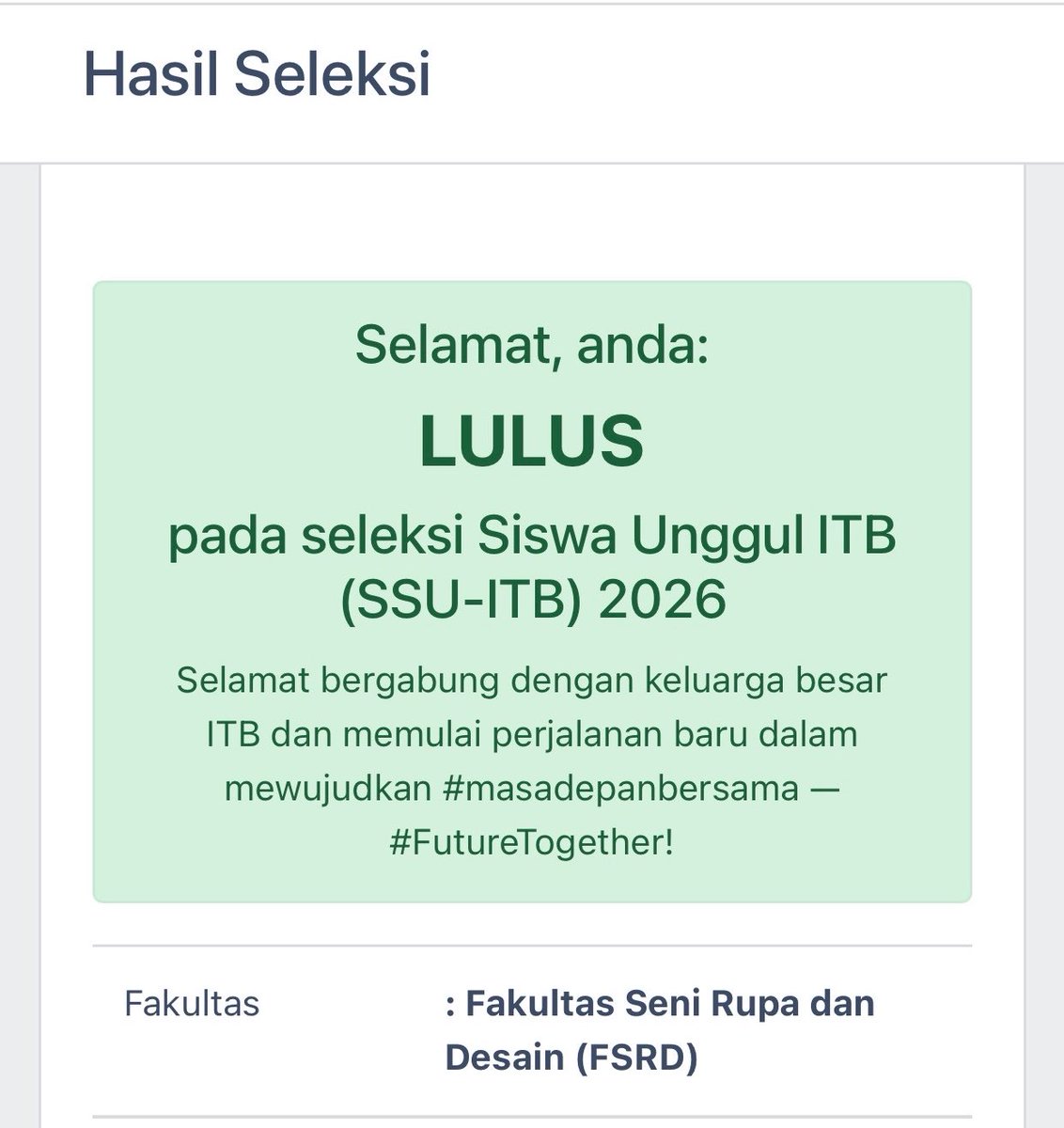 renzi FSRD ITB²⁶ tweet media