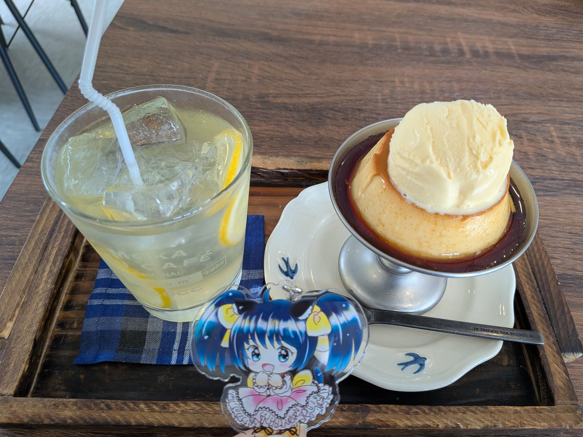 sora_2n's tweet photo. BakeAさんのアイス乗せプリンもぐもぐー
硬めで濃厚なお味でおーいしー(⁠≧⁠▽⁠≦⁠)
#食する一条蜜希 https://t.co/YbwbXeEMXL