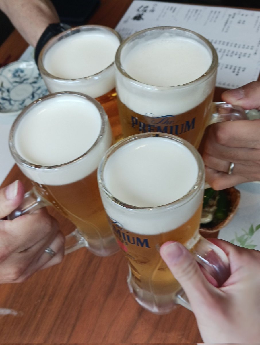 nakotanto's tweet photo. のりさんいらっしゃ～い(ﾉ´∀`*)
かんぱーい🍻✨
@noriyusaku1128 
@singerFPson 
@tukasa2009 https://t.co/BkfYWo5HJg
