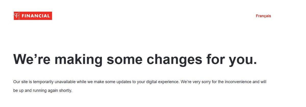 sharkofbayst's tweet photo. Can't access PC Financial website for hours now. #pcfinancial https://t.co/uDwQ85OBkQ