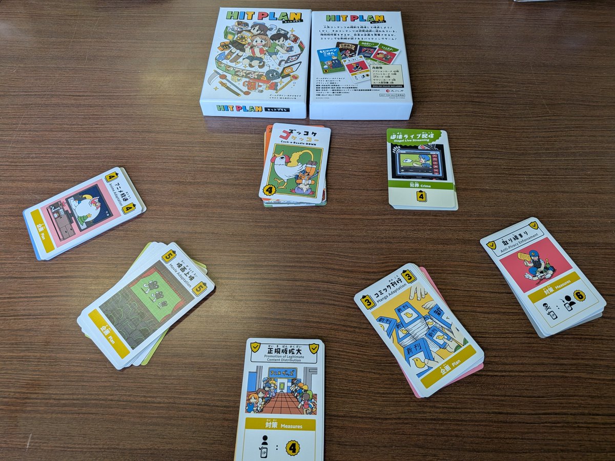 DoRuckDo's tweet photo. 文化庁謹製ボードゲーム
何がすごいって制作陣の豪華面子だと思います。
絶対に当てるというお上の強い意志で集めないと集まらない。
ターゲット競り、バッティング、事後変化のイベント発生と様々なゲーム要素をコンパクトなルールでまとめて流石。
#HITPLAN https://t.co/1ZfHZ60NUq
