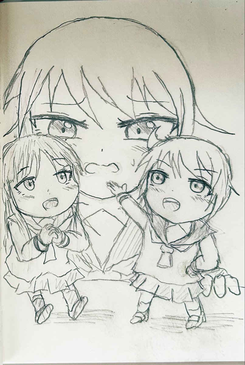 mighty0420's tweet photo. トモコレのお宝枠でゆず子縁ペアを描いて唯ちゃんにあげるというのはどうだろうかと考えてみたり。まぁそんな能力あれば苦労しませんよねっ‼︎(ブチ切れ) https://t.co/roLK1h64aE