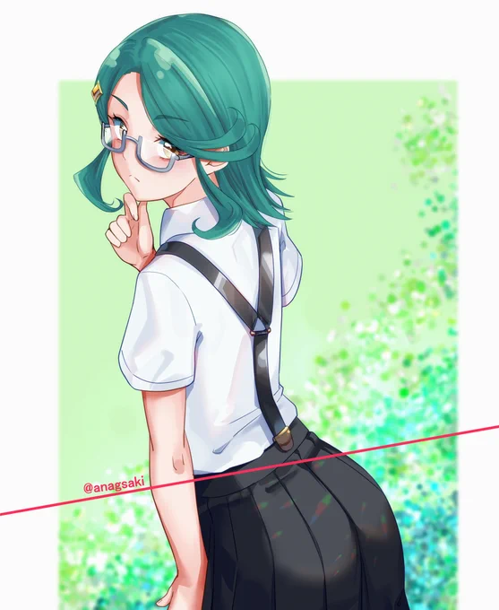 odaibako 某アニメコス眼鏡なし金田れい #たんプリ #precure 眼鏡ありは趣味