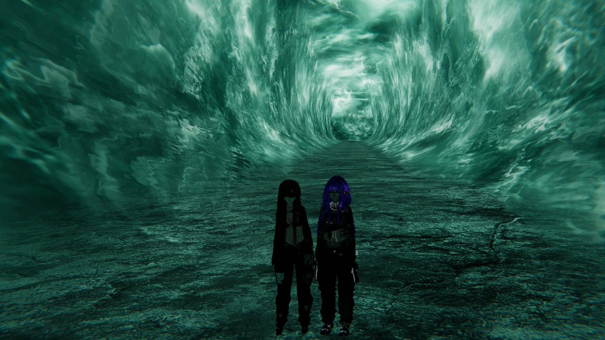 flarppy's tweet photo. 🍃💚 the quieter you become, the more you can hear 💚🍃 #VRChatPhotographer #vrchatcommunity #vrchat (finally got bestie to join VRC) https://t.co/mbTRRtNovn