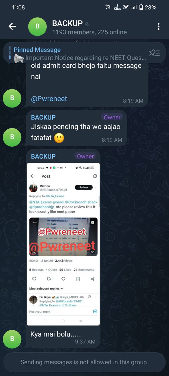 AllRounder79401's tweet photo. @NTA_Exams @Kr_Ashaya @NTA_Exams  please reply on this... We are spending day and night in studies but these guys are just scamming people... Please review this video https://t.co/4awmJz85T4